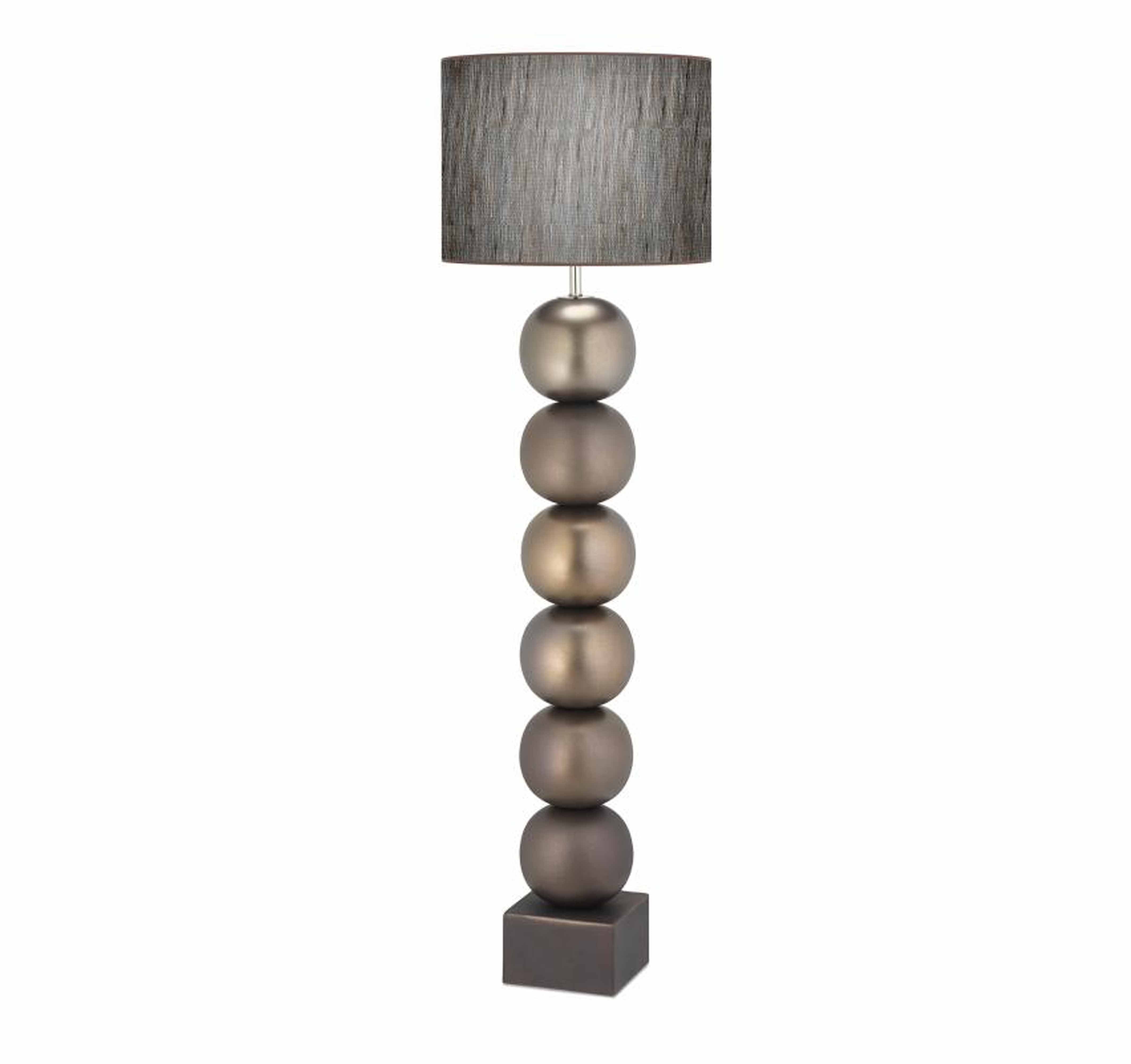 Bilba Metall sechsfach mit kurzem Schirm - Bodenleuchten - envy lighting