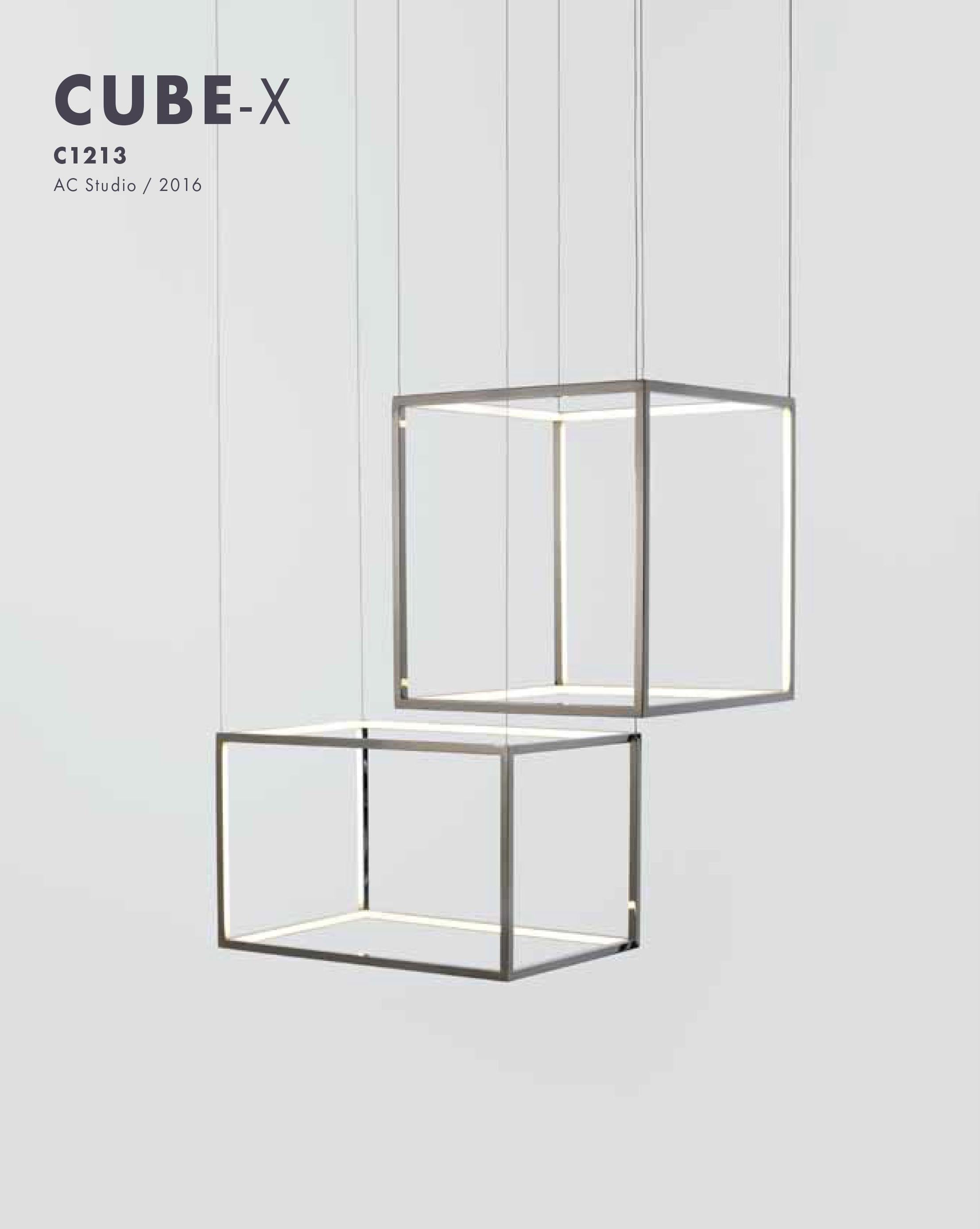 Cube Serie - Designer AC Studio - LED-Pendelleuchte - Aromas del Campo