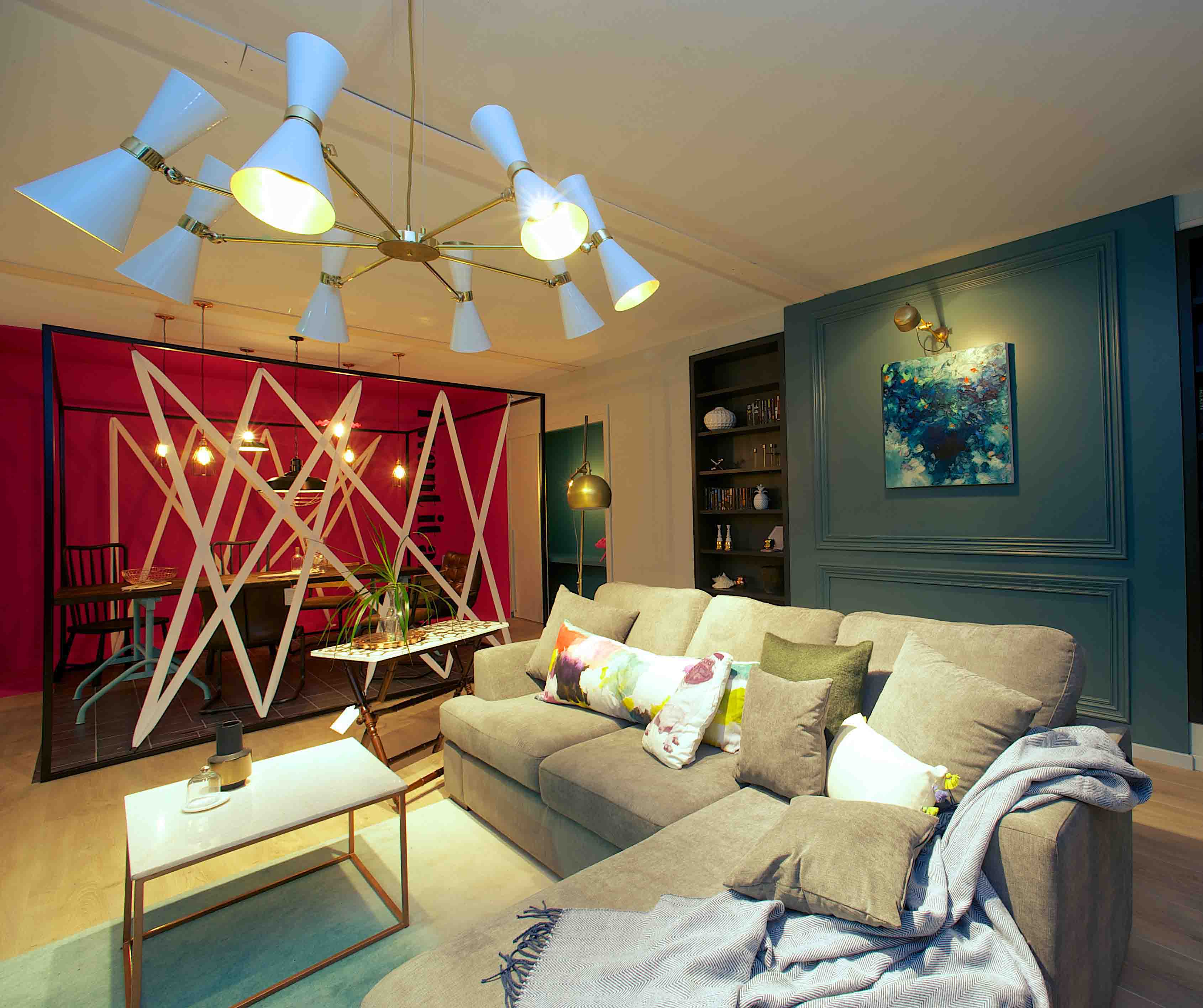 Cairo 8-fach Pendelleuchte - Design Mullan Irland