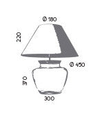 Apple 30 - Designer AC Studio - Tischleuchte - Aromas del Campo