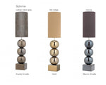 Bilba Metall dreifach mit langem Schirm - Bodenleuchten - envy lighting