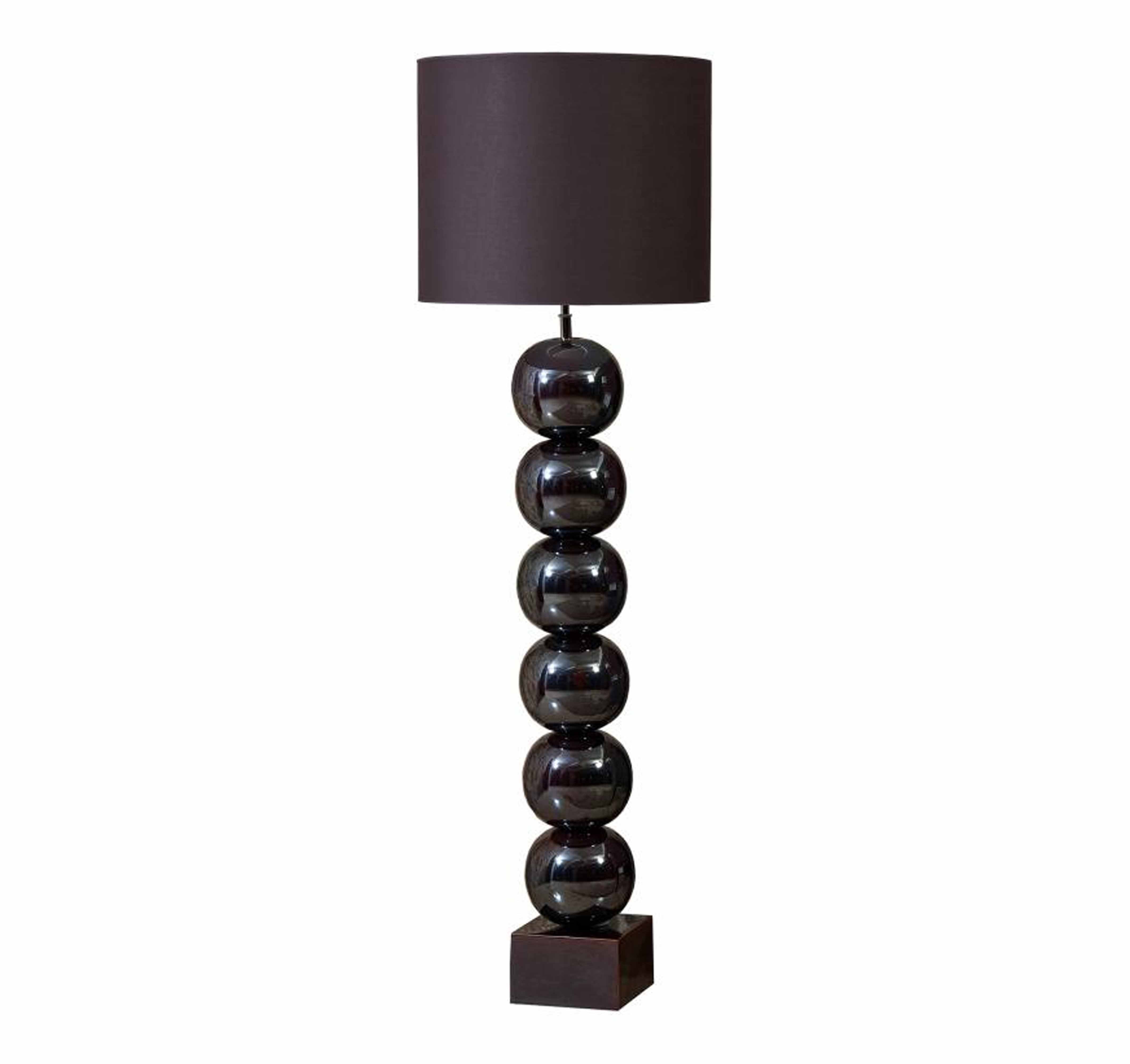 Bilba Metall sechsfach mit kurzem Schirm - Bodenleuchten - envy lighting