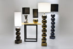 Bilba Metall sechsfach mit kurzem Schirm - Bodenleuchten - envy lighting